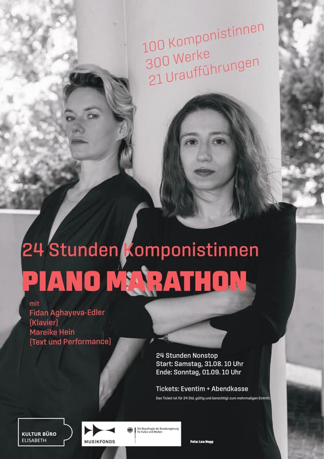 Piano Marathon Poster 2025